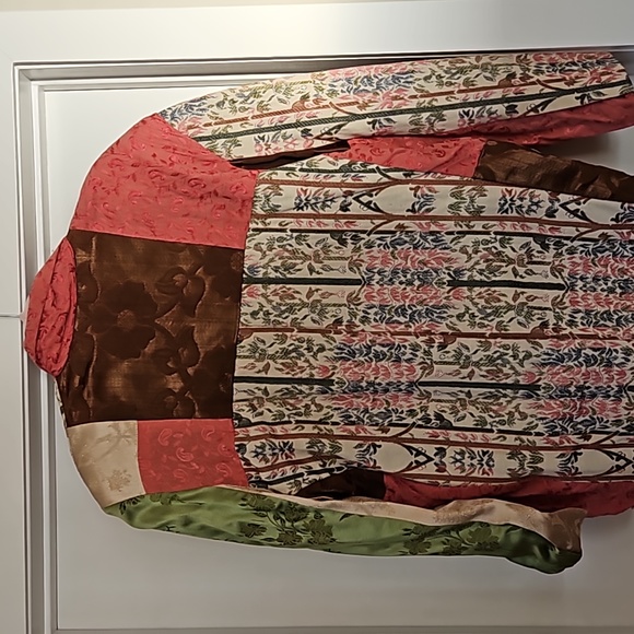 OTHER DESTINATION VINTAGE OVERSIZED BOHO BLAZER - Picture 6 of 12